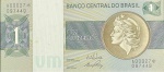 C-129a - Reposição (*) - Cédula de 1 Cruzeiro 1970 - Série 27 Flor de Estampa - Efigie da Republica - Leves manchas