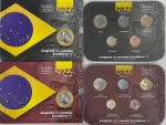 02 Blisters com 5 Moedas Real 2022 e 2023 Flor de Cunho - Edição Limitada e numerada