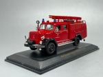 COLECIONISMO - Magirus Deutz 150 D 10 F TLF16 - Com base e acrílico - Escala 1:43.