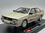 COLECIONISMO - Audi Quattro Silver - 1981 - Escala 1:18. Caixa original.