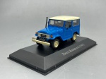 COLECIONISMO - Toyota Bandeirante 1967. Miniatura em metal diecast. Escala 1:43.