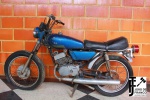 MOTOCICLETA -YAMAHA RD 125 Dec. 70. Moto muita rara de se ver, sem documentos, para fins de uso recreativo, decoração e exposição, motor sem funcionamento a algum tempo, motor 2 tempos com dois cilindros.<br><br>DESPESA ADICIONAL DE PÁTIO E LOGISTICA R$290,00.<br><br>As obras serão vendidas "NO ESTADO" em que foram recebidas e expostas. Em se tratando de automóveis, estes são leiloados no estado que se encontram no momento do pregão, não havendo garantia de funcionamento de motor e/ou elétrica, razão pela qual no período de visitação é garantida a visita por expert da confiança do arrematante.  A descrição de estado ou vícios decorrentes do uso são pontuadas na descrição dos objetos/veículos/obras, porém não vinculam e nem constituem garantia de funcionamento. </br><br>