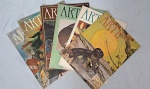 REVISTA - 6 volumes da revista "ARTE HOJE", datadas dentre 1978 e 1979. No estado.