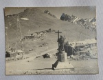 Antiga Foto-Postal - Representando CHILE - Cordillea de Los Andes - Cristo Redentor - Medida: 12 x9 cm.