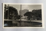 Antiga Foto Postal - Representando Palácio da Fazenda - Recife, Pernambuco - Possui Selo, dedicatória e data de 1950 - Conforme fotos - Medida: 14 x 9 cm.