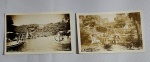 Lote com 2 antigas Fotos-postais - Representando Colônia de Férias dos Servidores Públicos -Petrópolis - Medida: 14 x 9 cm.