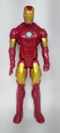 MARVEL - Lindo e conservado boneco - HOMEM DE FERRO - HASBRO 2013 - Articulado - Plástico rígido - 30 cm de altura.