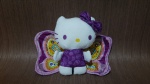 Pelúcia Hello Kitty Borboleta, Ovo de Páscoa Lacta, 10cm de altura. R1227