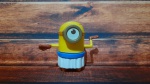 Brinquedo Mc Donald`s, Coleção Minions Mania - 2015, Minion Egípcio com bambolê (sem o bambolê). R2190