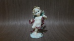 Bibelô Anjo em resina, 8cm. R1126