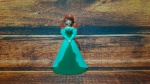 Miniatura Princesa Ariel, Disney, 7 cm em Plástico. R2216