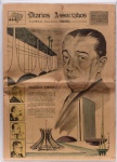 Colecionismo - Rara edição comemorativa Jornal Diários Associados, de Quinta-Feira , 21 de abril de 1960, "Edição comemorativa da transferência da Capital Federal para Brasília ". Acondicionado em caixa de acrílico. Med. 58 x 41 cm (jornal) ; 60 x 43,5 cm (ME). Amarelecimento e acidez do papel. No estado. Acervo Particular São Paulo/SP.