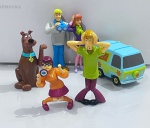 Coleção Scooby em ótimo estado de conservação.