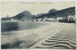 Brasil - Lote com antigo Bilhete Postal não circulado - Rio de Janeiro - Copacabana.