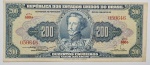 Brasil - Cédula de 200 cruzeiros C038 estado MBC.