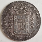 Brasil - Moeda de 960 réis ano 1816R.