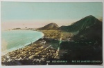 Brasil/Rio de Janeiro - Antigo cartão postal colorido e não circulado - Bairro Copacabana - Número 44.