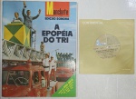 Brasil - Revista da Manchete com Edição Sonora de Vinil "A Epopéia do Tri" da década de 70 - em bom estado de conservação.