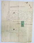 Antigo documento ano 1876.