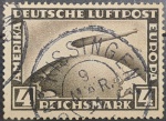 Alemanha Reich - Deutsche Luftpost 4 M Deutsches Reich 1934 - usado.