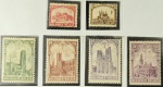 Bélgica - Lote com série completa nova com goma ano 1928.