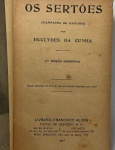 EUCLYDES DA CUNHA - "OS SERTÕES" (CAMPANHA DE CANUDOS).  ano1923, 620 páginas. Capa solta, livro no estado.