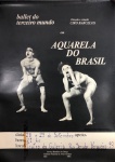 POSTER - Ballet do Terceiro mundo, em aquarela do Brasil. Medindo 64 x 46 cm.