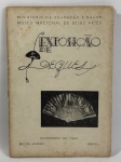 Catálogo da Exposição de Leques - Ministério da educação e saúde Museu Nacional de Belas Artes - dezembro de 1944 RJ. 48 paginas.