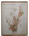 MARGARET MEE - Poster da Exposição no Museu de arte moderna, datado de 1992. RJ. Medindo 72 x 56 cm. Apresenta marcas do tempo.