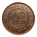 MOEDA 20 RÉIS 1904 - LINDO EC SOBERBA