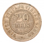 MOEDA 20 RÉIS 1894 - ANO ESCASSO.