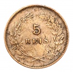 MOEDA 5 RÉIS 1906 PORTUGAL