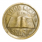 MOEDA 1000 RÉIS 1935 MÓDULO MAIOR - ANCHIETA