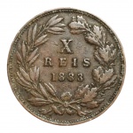 MOEDA X RÉIS 1883 PORTUGAL.