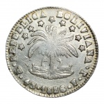 MOEDA 4 SOLES 1856 - BOLÍVIA - PRATA - MARCA R$ 200,00