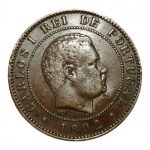 MOEDA 10 RÉIS 1892 PORTUGAL.