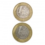 MOEDAS 1 REAL 1998 E 1999.