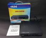 Aparelho de DVD player VICINI, na embalagem original com manual - Ligando, sem testes e sem garantias - Vide fotos!