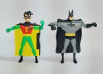 DC COMICS -  Lote de 2 lindos bonecos da coleção Mc Donalds 2007 - BATMAN e ROBIN - Conforme fotos. Medida maior: 16 cm x 14 cm x 4 cm.