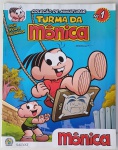 Revista edição oficial de colecionador -  Coleção de miniaturas da Turma da Mônica - Nº 1 - MÔNICA - Editora: SALVAT.