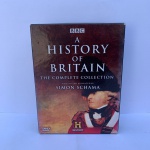 DVD  A HISTORY OF BRITAIN THE COMPLETE COLLECTION 5 DVDs EM BOM ESTADO