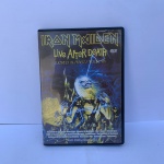 DVD: IRON MAIDEN LIVE AFTER DEATH.  BOM ESTADO GERAL SEM ENCARTE