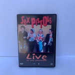 DVD: SEX PISTOLS LIVE  BOM ESTADO GERAL SEM ENCARTE