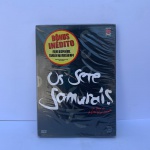 DVD FILME, OS SETE SAMURAIS, DUPLO, LACRADO ** ÓTIMO  ESTADO GERAL