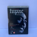 DVD>  TUPAC, THE COMPLETE PERFORMANCES  BOX COM 2DVDs EM MUITO BOM ESTADO