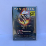 DVD>  VAN HALEN IN CONCERT LIVE, LACRADO  BOX COM  1 DVD EM MUITO BOM ESTADO