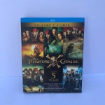 DVD> FILME PIRATAS DO CARIBE  BOX COM 5 FILMES   EM MUITO BOM ESTADO