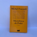 DOIS LIVROS: Microfísica do Poder Michel Foucault.  / / Novas Cartas Edificantes e Curiosas do Extremo Ocidente por ViajantesAndré Lévy ** BOM ESTADO GERAL