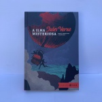 JULES VERNE, A ILHA MISTERIOSA, EDIÇÃO COMENTADA E ILUSTRADA, 2019  ÓTIMO ESTADO