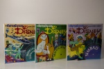 DIVERSOS, lote de três (03) Histórias da Disney com os Livros e Discos, da Abril Cultural, sendo: 20000 Léguas Submarinas, Simbad, Aristogatas, medindo 18,5 x 18,5cm; usados. RETIRADA: Rua Monsenhor Jerônimo - Engenho de Dentro